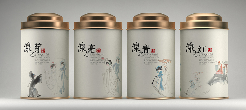三泉食品茶葉包裝設計